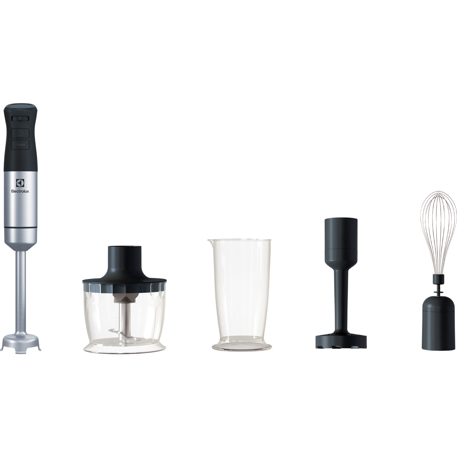 Electrolux Frullatore ad Immersione Create5 E5HB2-8SS | 4 Accessori Acciaio Inox