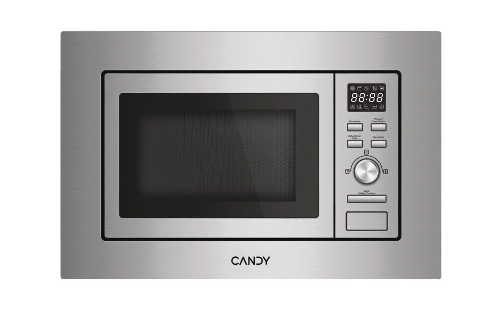 Candy Forno Microonde da Incasso 17 Litri 1000 Watt con Timer Argento CA38FMW8NG