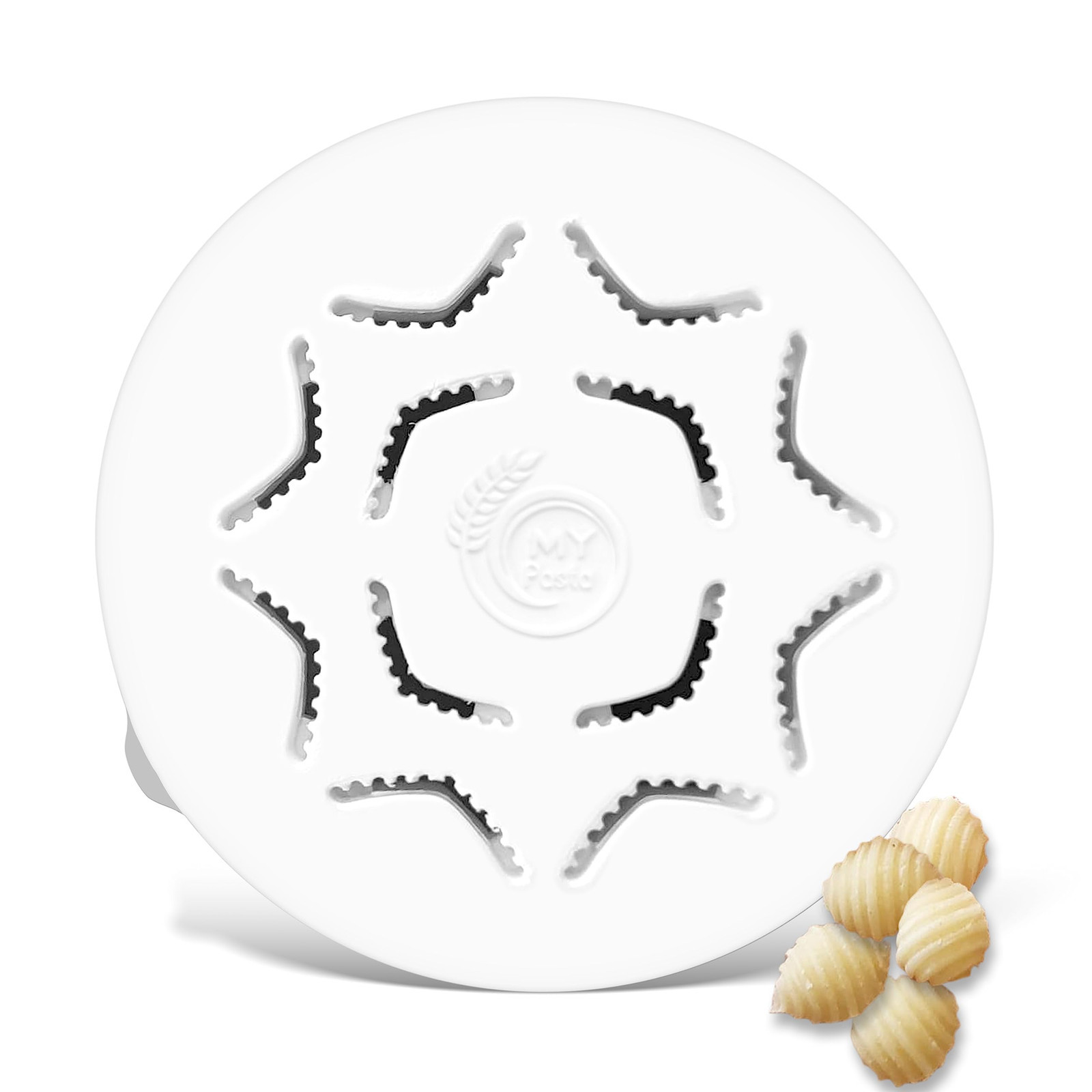 MY Pasta - Conchiglie Rigate S - Accessori per pastai - Disco pasta (e3O)