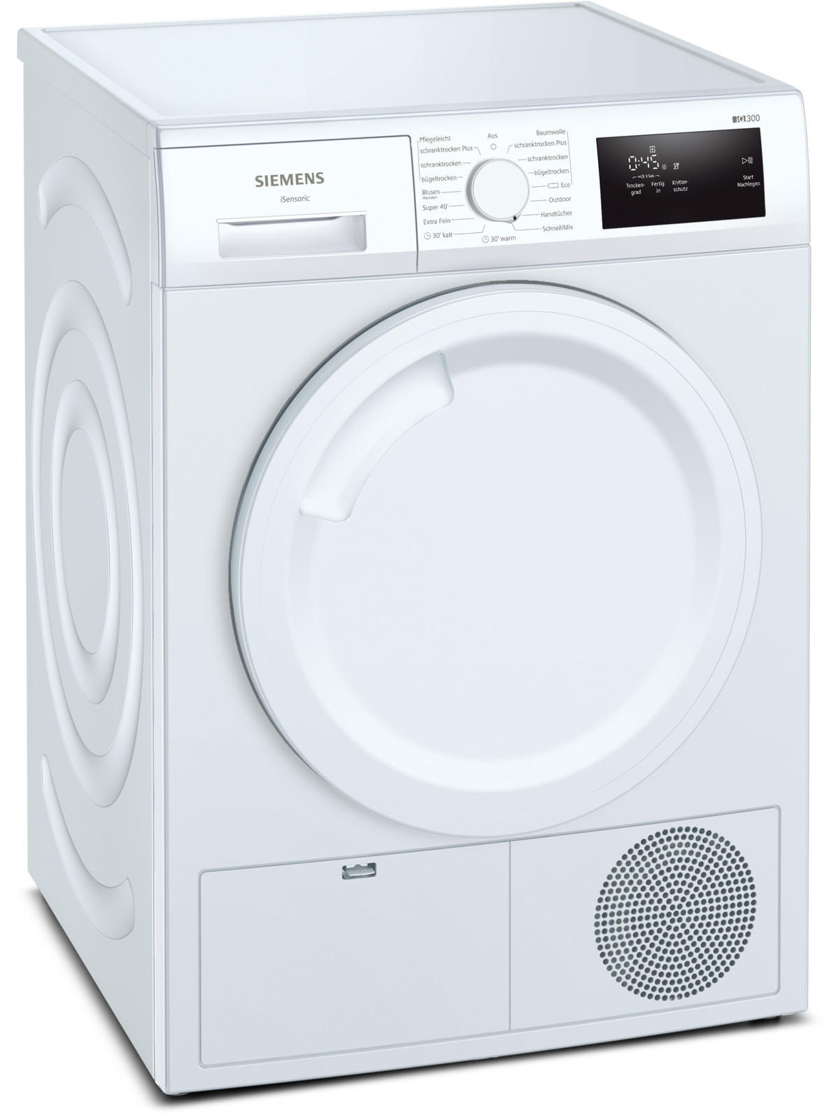 Siemens iQ300 WT43H003 asciugatrice Libera installazione Caricamento frontale 7