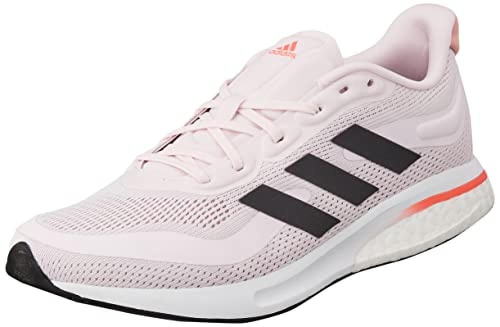 (TG. 38 2/3 EU) Adidas Supernova W, Sneaker Donna, Almost Pink/Carbon/Turbo, 38