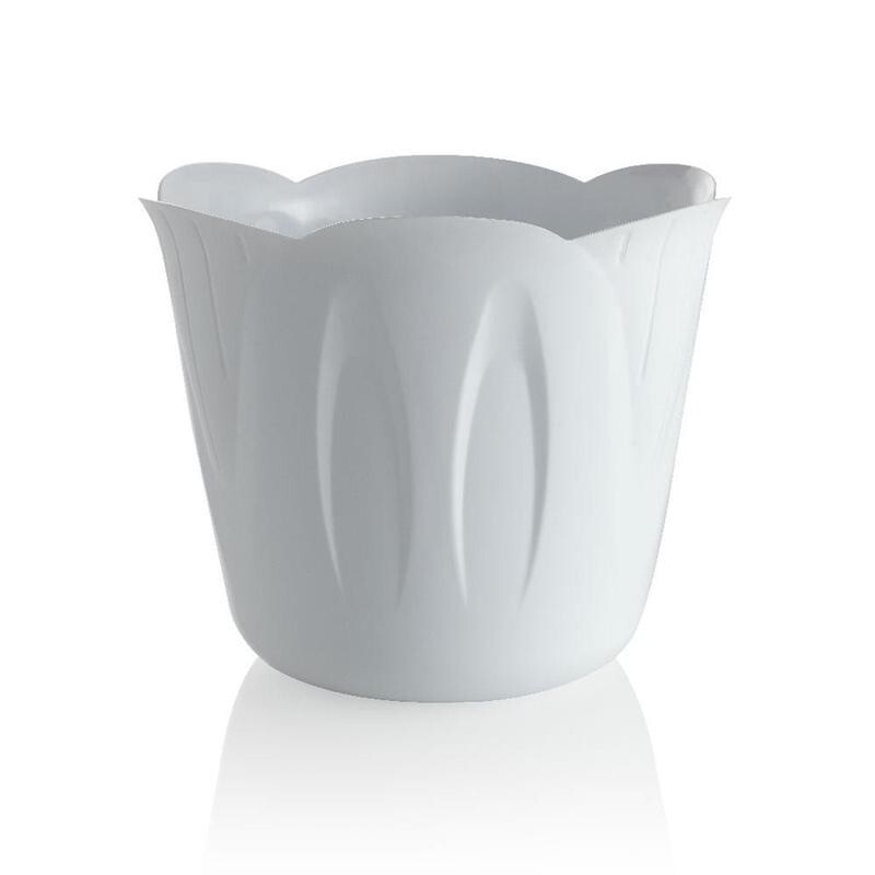 A173390Portavaso Mimosa D 15 Cm Bianco