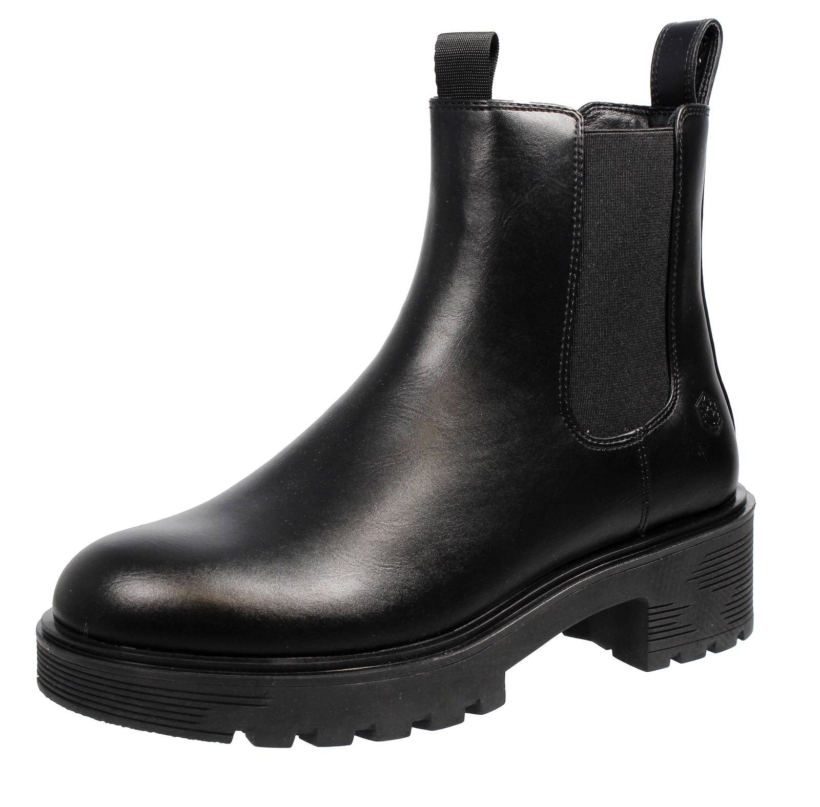 Lumberjack Ramone - Stivaletti Chelsea In Pelle Nero - Taglia 40 [25.7cm]