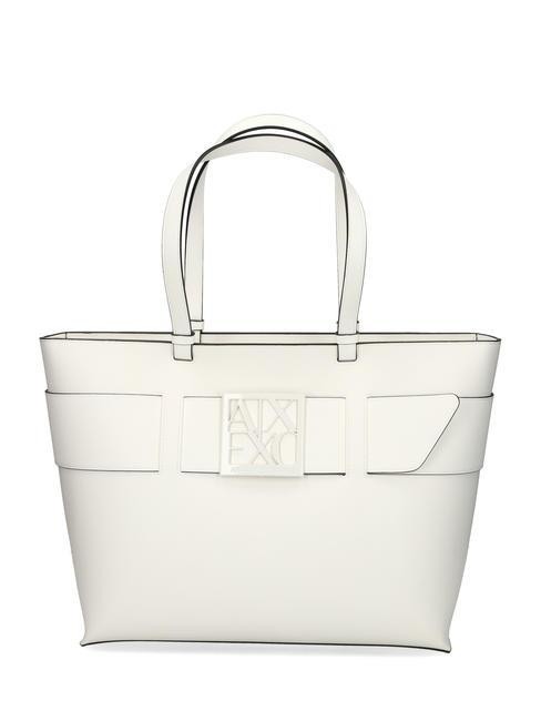 BORSA DONNA ARMANI EXCHANGE susie borsa shopping OPTICAL WHITE ND  scelta=P OPTI