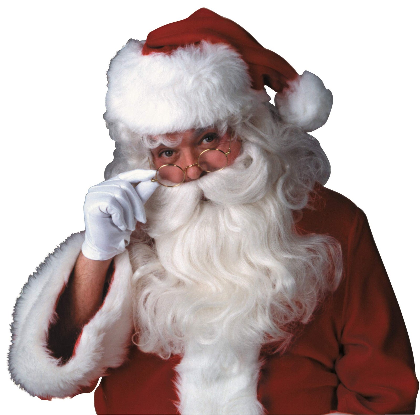 Rubie's Men's Value Santa Beard and Wig Set Deluxe Santa Beard and Wig Set