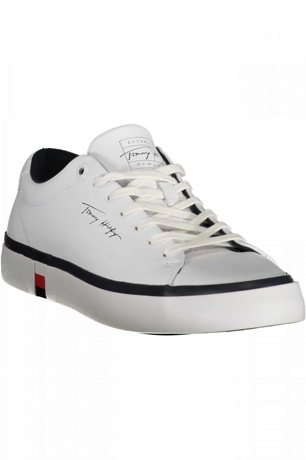 Tommy Hilfiger Calzature Uomo Sneakers Calzatura sportiva Bianco 45 Con Lacci, D