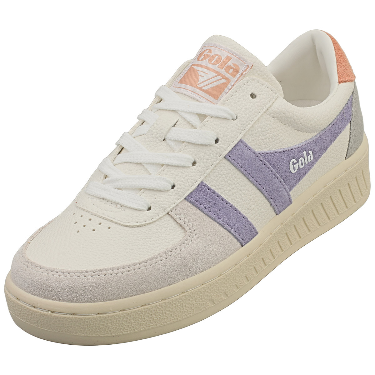 Gola White Lavender Grand Slam Trident Sneakers Donna - 40 EU