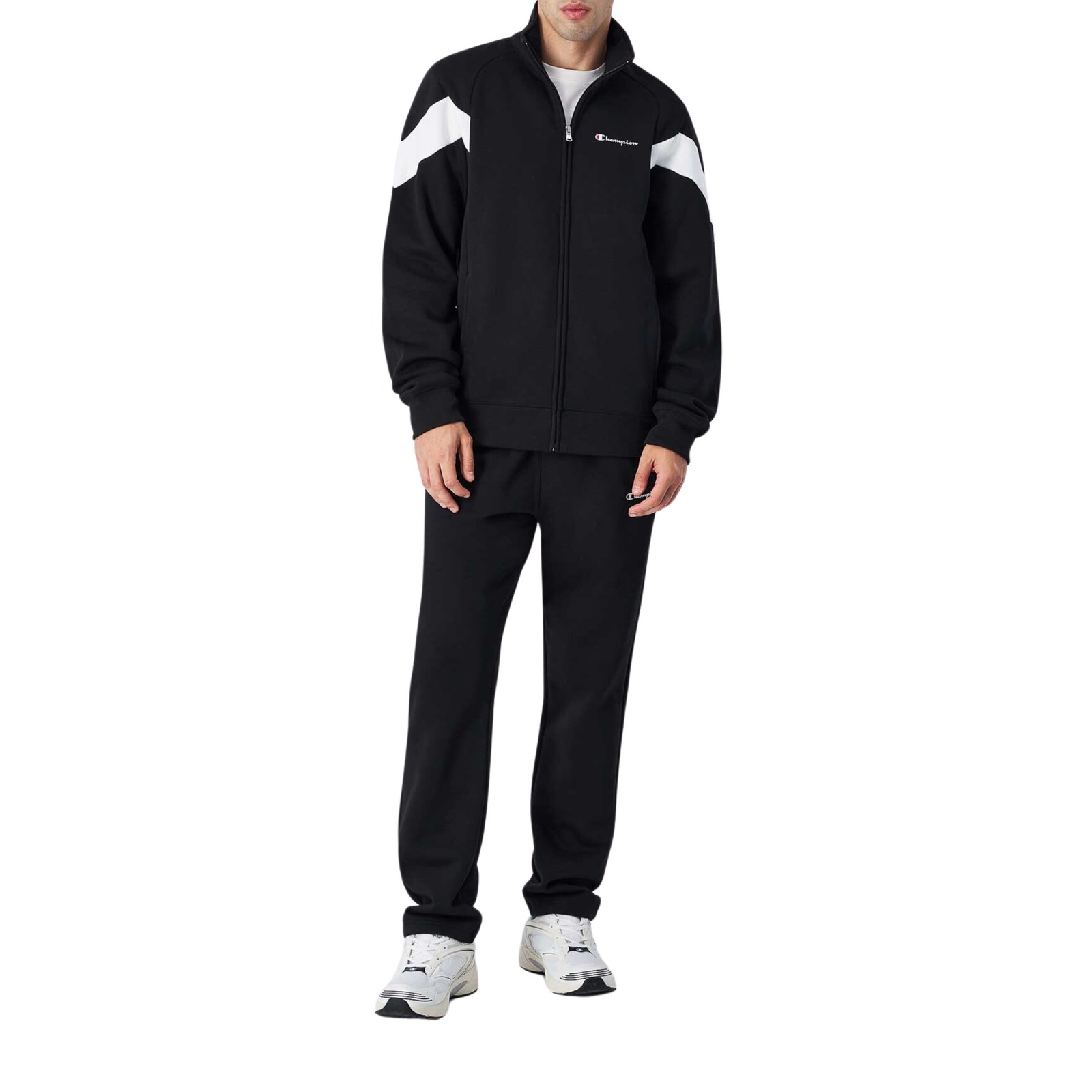 Champion Tuta da Uomo Colour Block Nera Taglia M Codice 220290-KK001