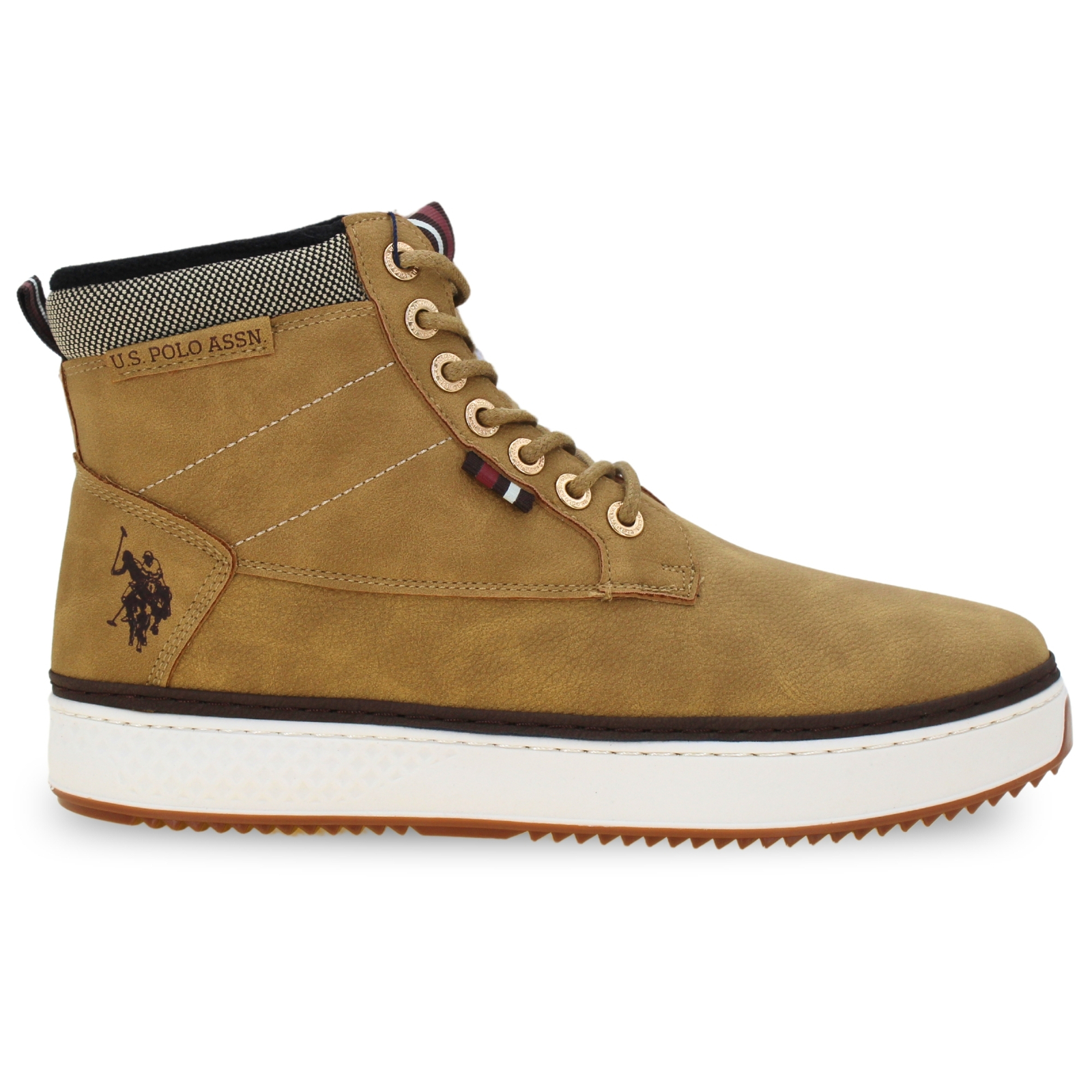 SCARPE U.S. POLO ASSN. MOKKA TG 41 COD MOKKA001-CUO - 9M [US 8 UK 7.5 CM 25.4]