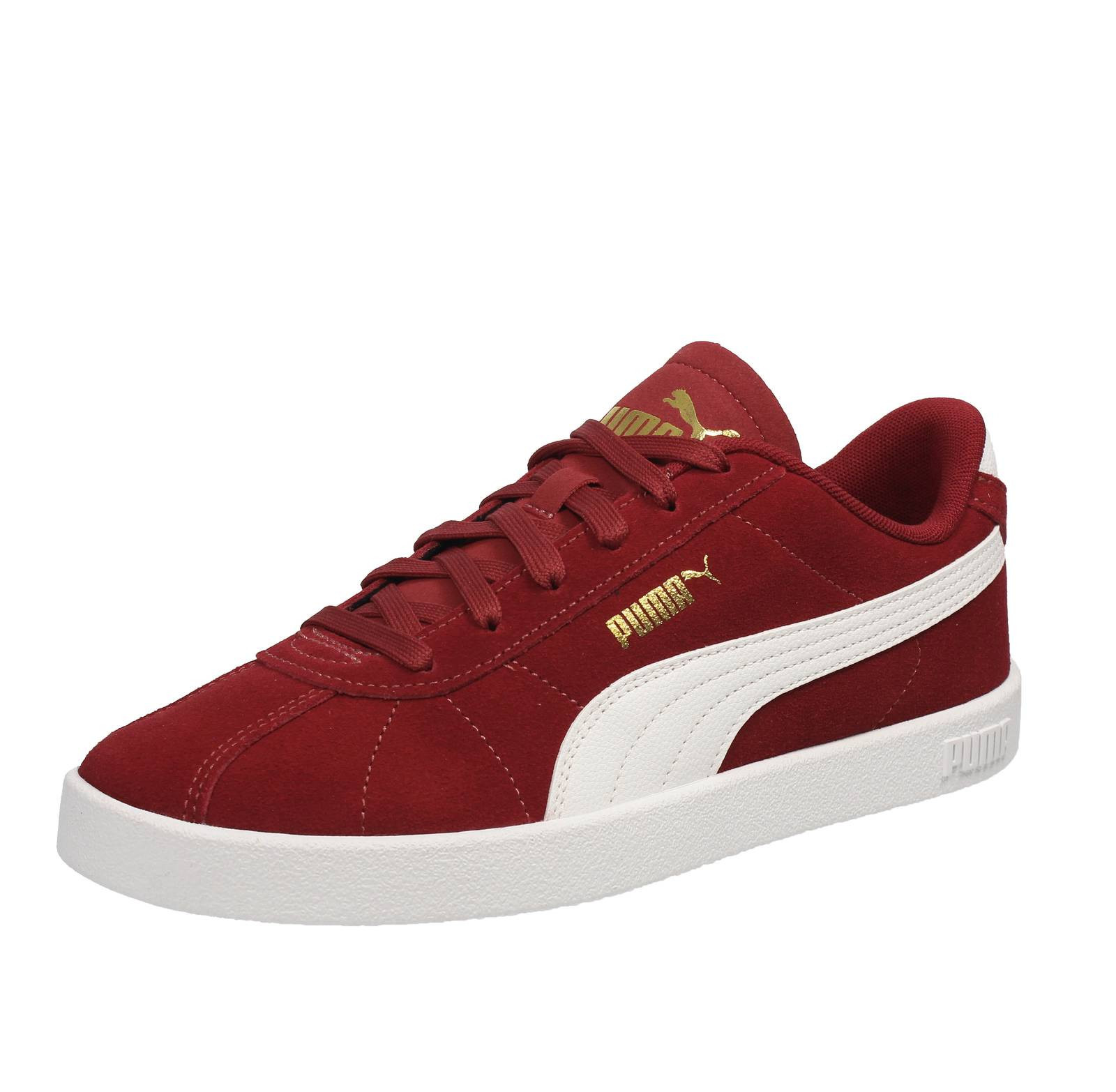 Puma Club Ii Jr Rosso - Taglia 38 [5 US 24cm] Scarpe Ragazzo Junior Sneakers