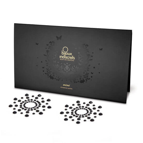 Bijoux Indiscrets Mimi - Copricapezzoli con Strass - Nero