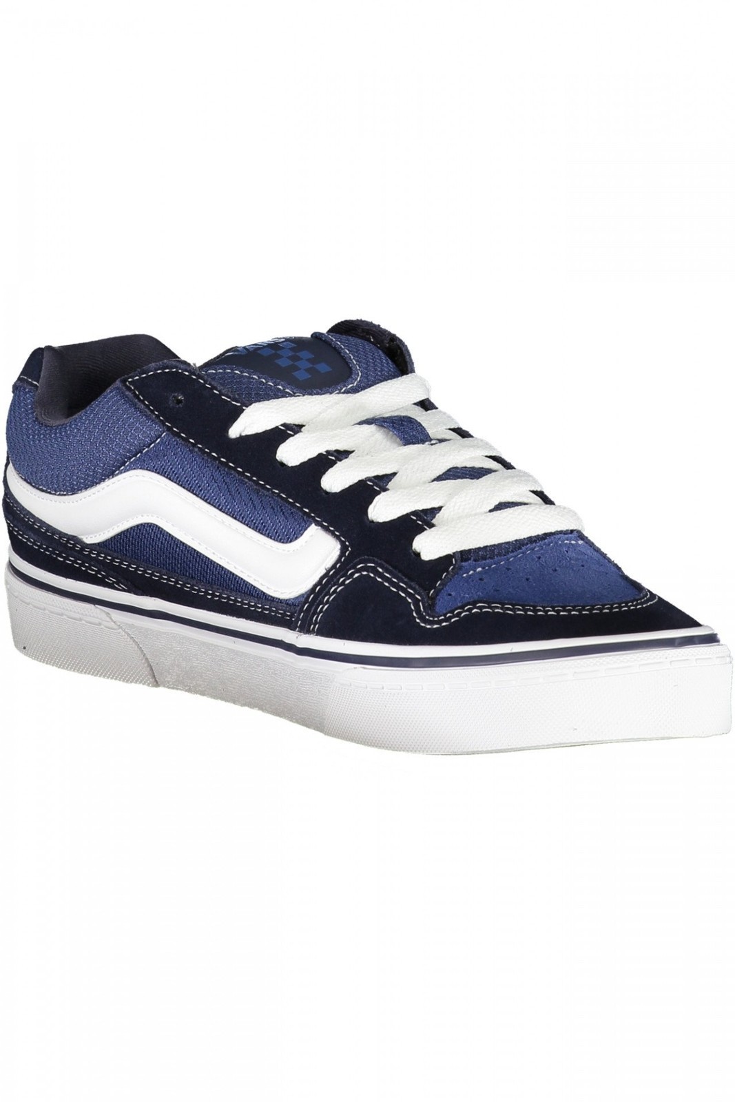 Vans Calzature Uomo Sneakers Calzatura sportiva Blu 41 Con Lacci, Dettagli A Con