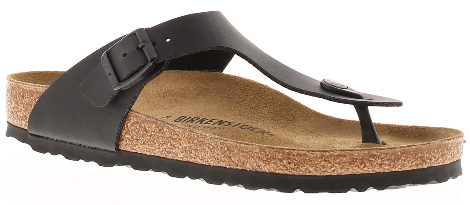 Birkenstock Sandali Piattaforma Da Donna Gizeh Slip On Neri Taglia UK 5.5