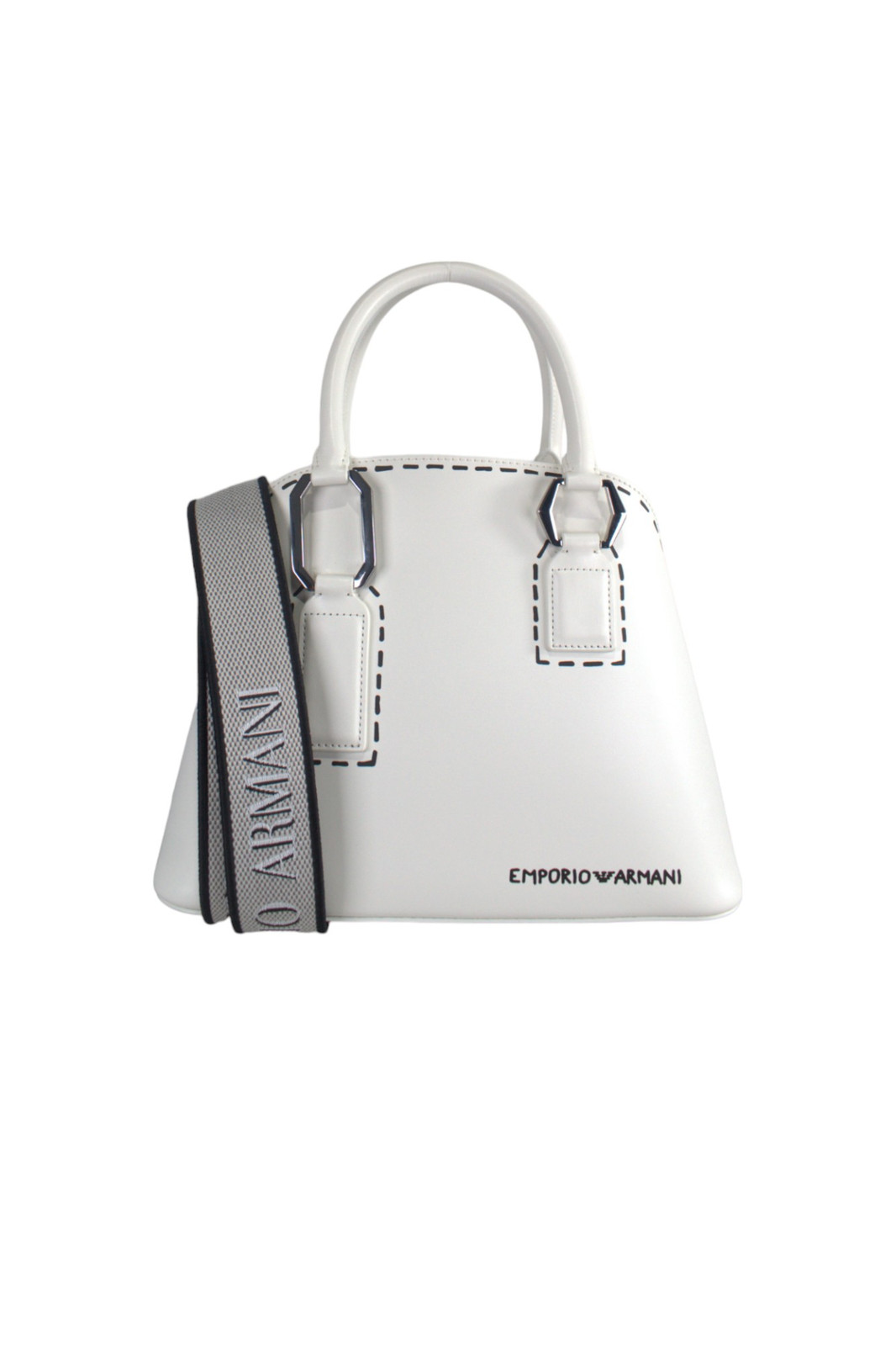 Borsa Donna Emporio Armani Y3D276YWN5E Bianco caldo