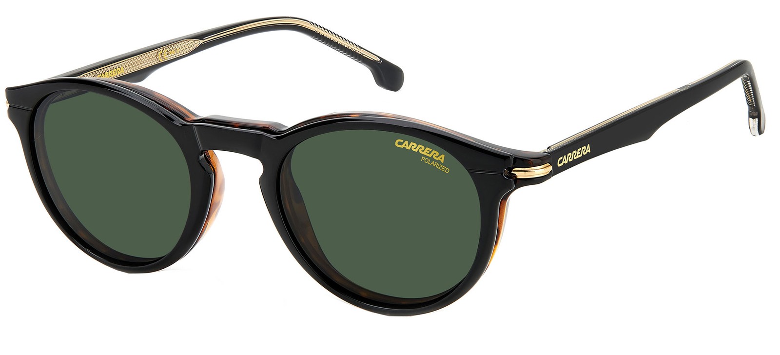 Occhiali da Sole Carrera CA 297/CS HAVANA/GREEN FOLDING CLIP-ON 48/21/145 Unisex