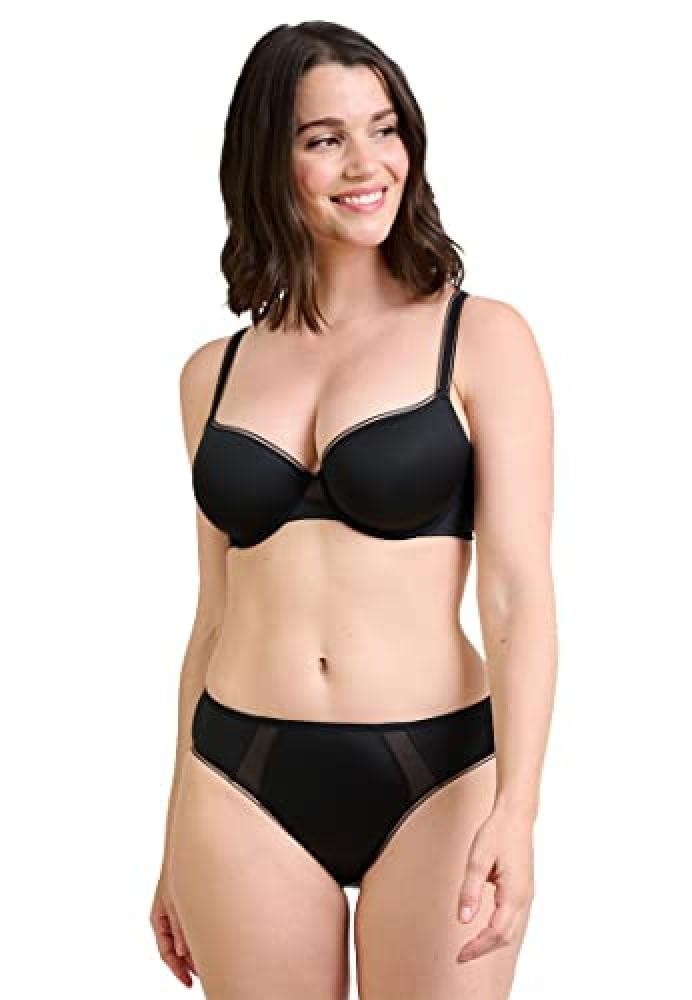 (TG. 3E) Sans Complexe So Refresh Padded Bra, Nero, 90E Women's - NUOVO