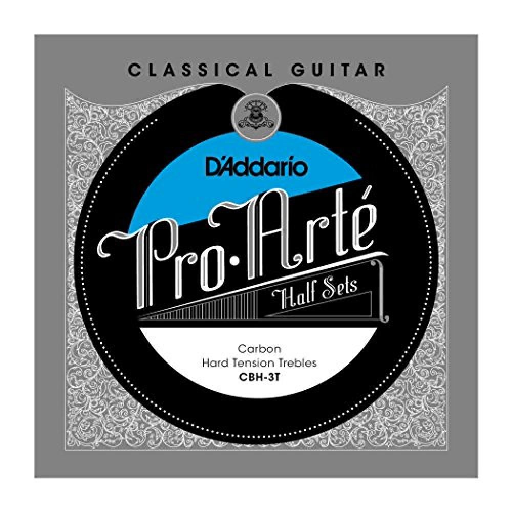 D'Addario CBH-3T Pro-Arte Carbon 3 Cantini per Chitarra Classica, Tensione Alta