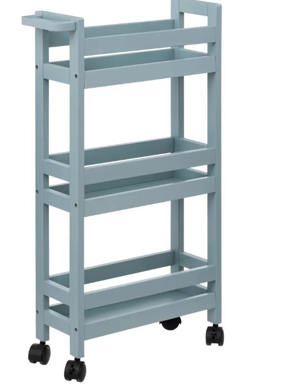 A217904Carrello 174762q Con Ruote 3p Azzurro Artico