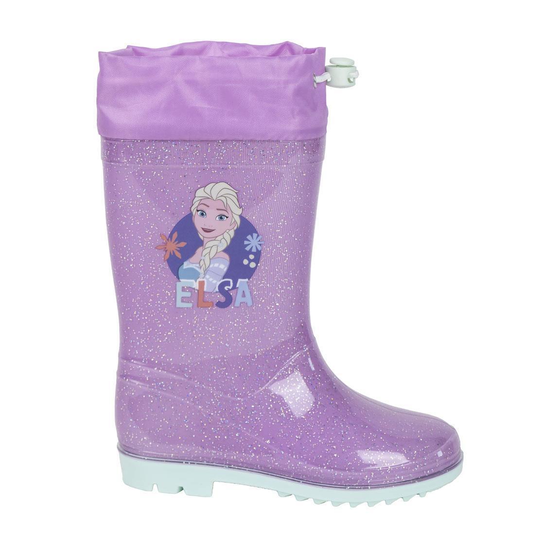 Stivali Da Pioggia Pvc Frozen LILLA - T030 | BAMBINA CERDà