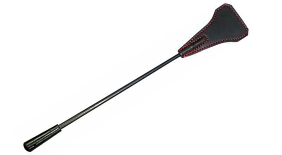 BAD KITTY HoT Classic Mini Crop Spanker Paletta Sculacciatore Nero e Rosso 25 cm