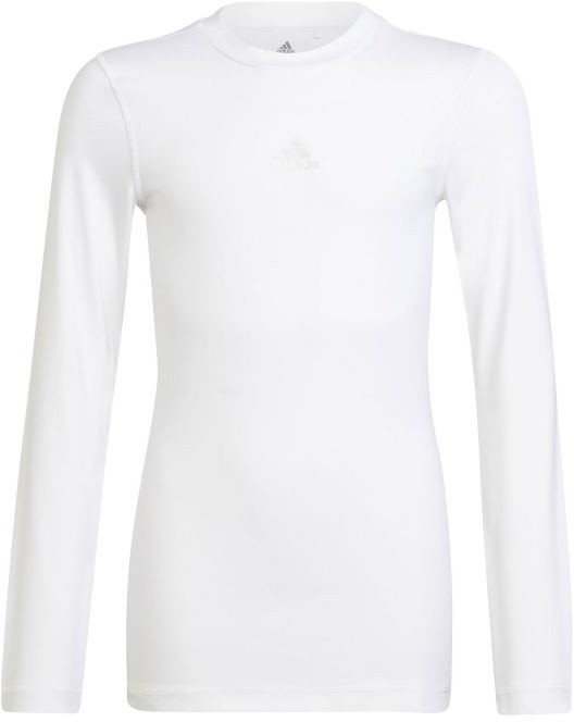 Adidas jr techfit t-shirt thermal children white 140