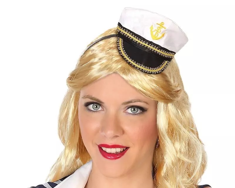 Cappello da marinaio con cerchietto marinaia donna marina carnevale