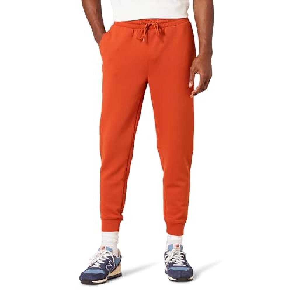 (TG. 4XL Plus) Amazon Essentials Pantalone Jogger Active Sweat Uomo, Arancio Rug