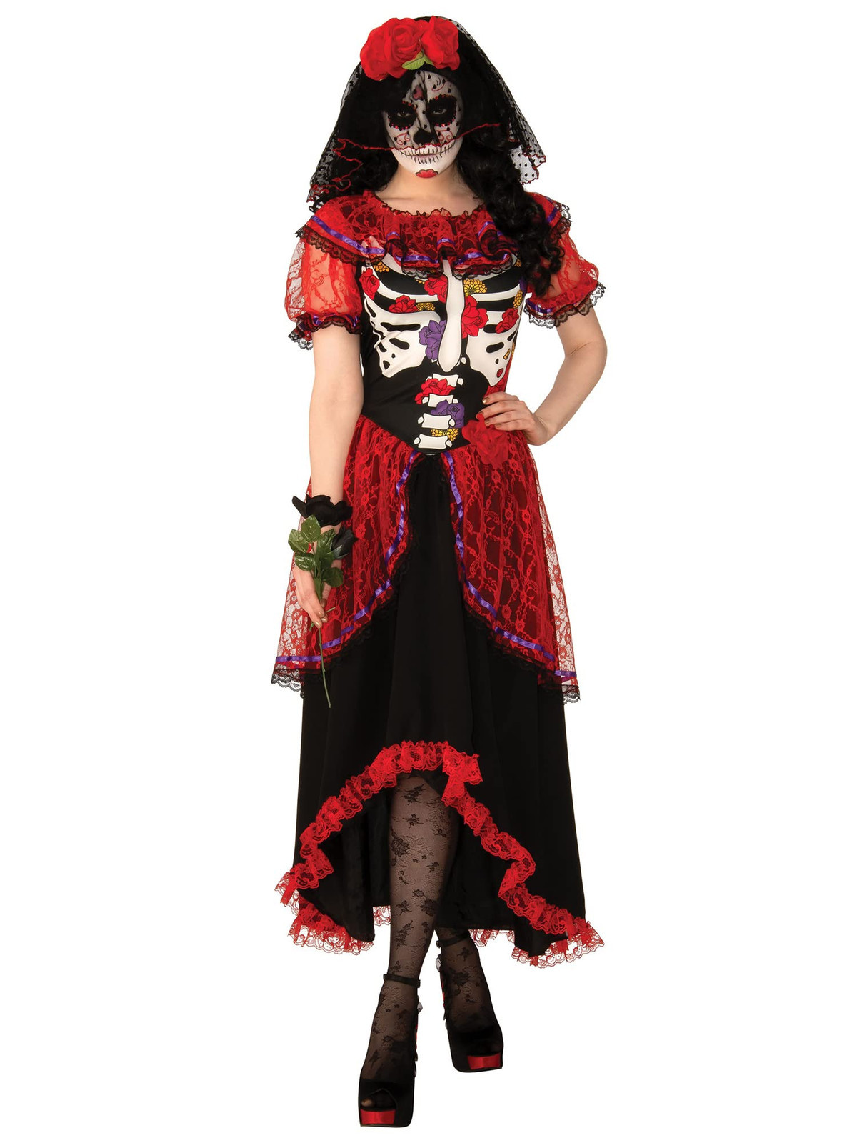 Forum Day Of The Dead Costume, costume di Halloween per adulti