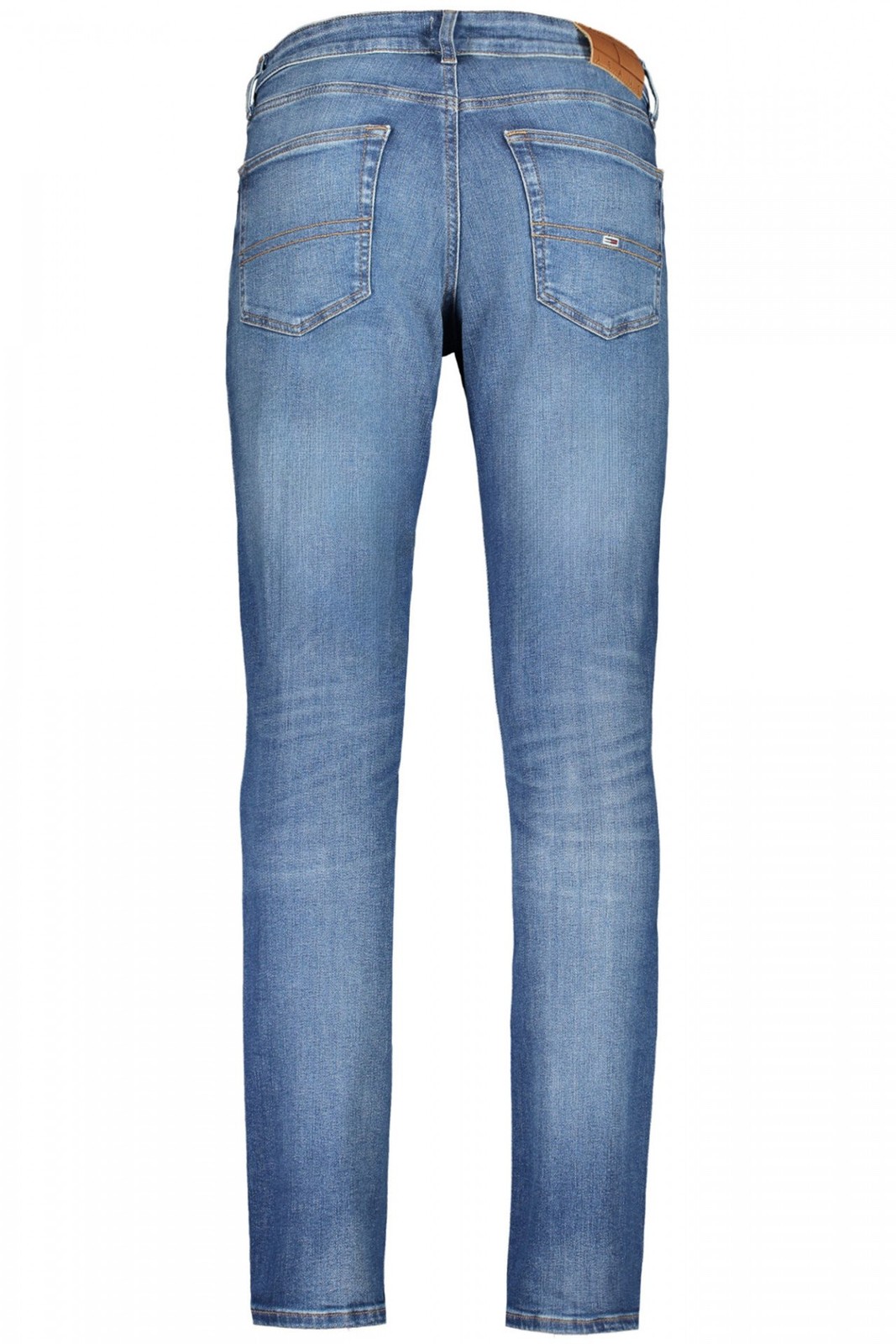Tommy Hilfiger Abbigliamento Uomo Jeans denim Blu 30L32 Scantom Slim, 5 Tasche,