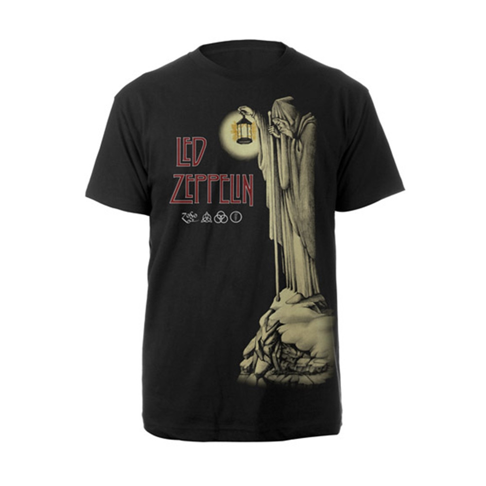 LED ZEPPELIN - HERMIT BLACK T-Shirt Medium