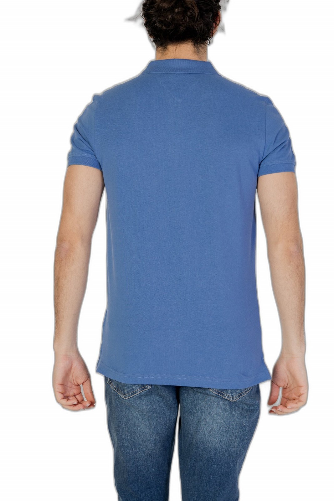 Tommy Hilfiger Jeans Abbigliamento Uomo Polo S Viola DM0DM18312