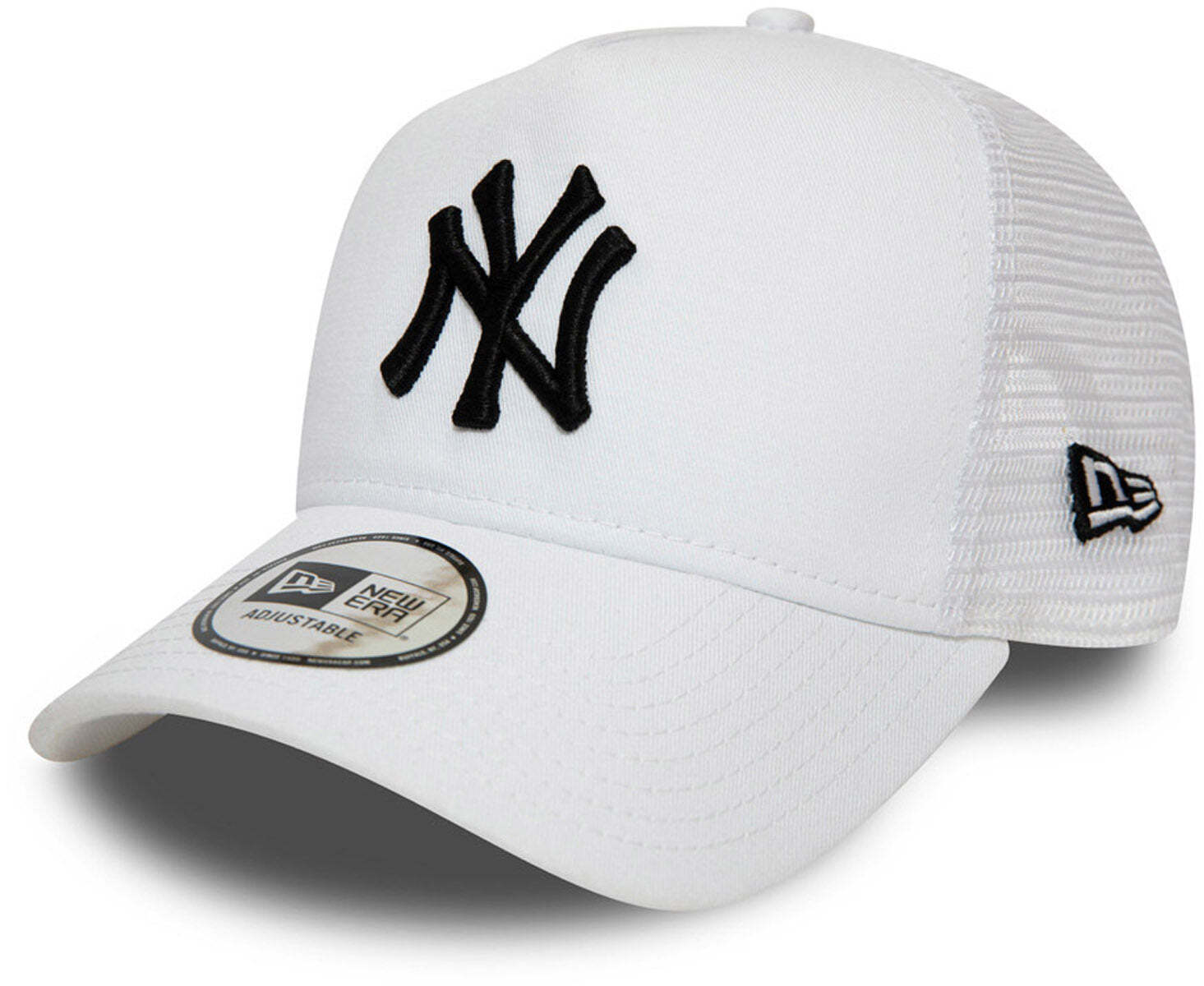 Cappello Trucker Bianco A-Frame Essenziale New Era Dei New York Yankees