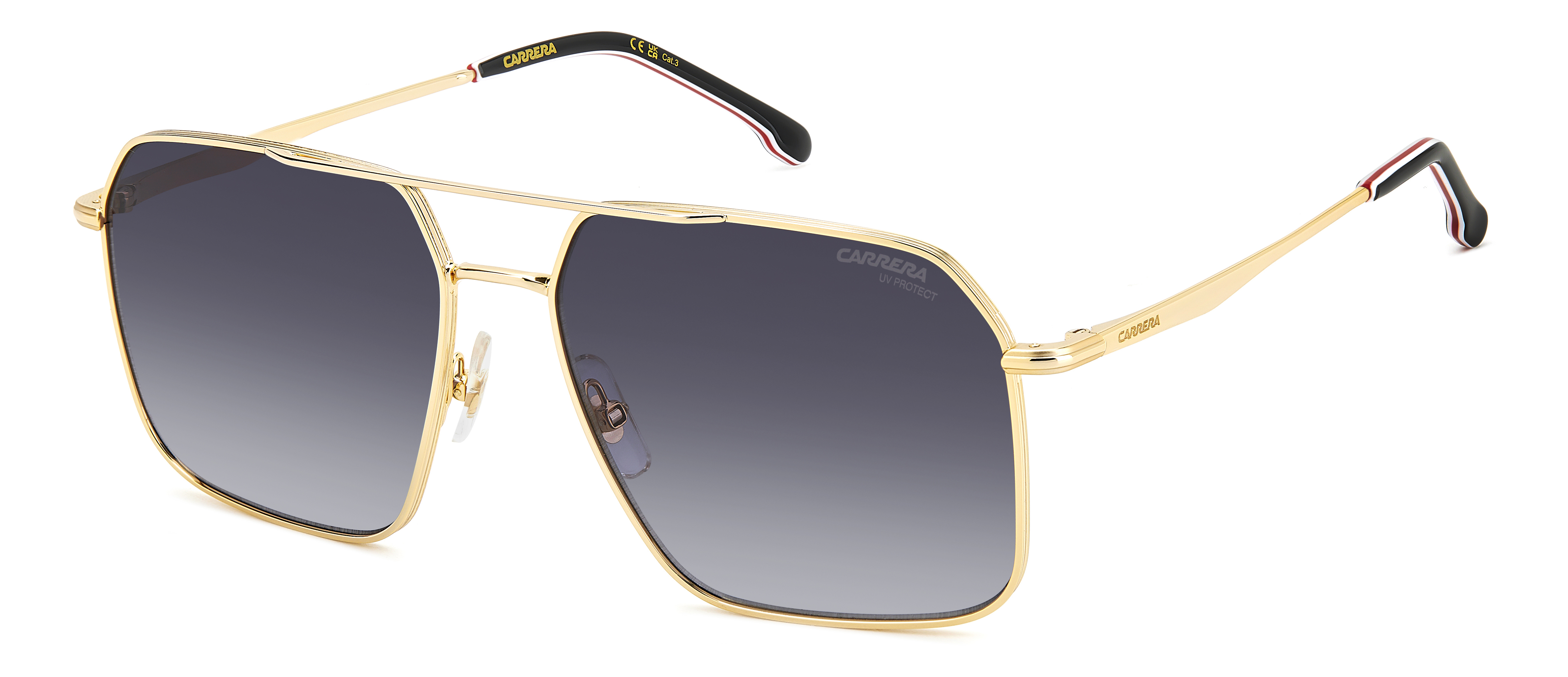 Occhiali da Sole Carrera 333/S GOLD/ GREY SHADED 59/16/145 uomo