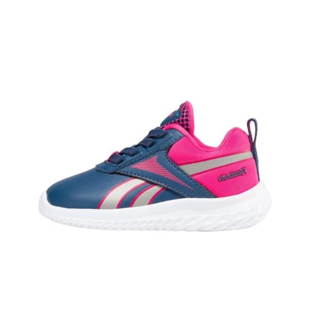 (TG. 22.5 EU) Reebok Rush Runner 5 Syn TD, Sneaker Bimba 0-24, UNIBLU/Pewter/SEP