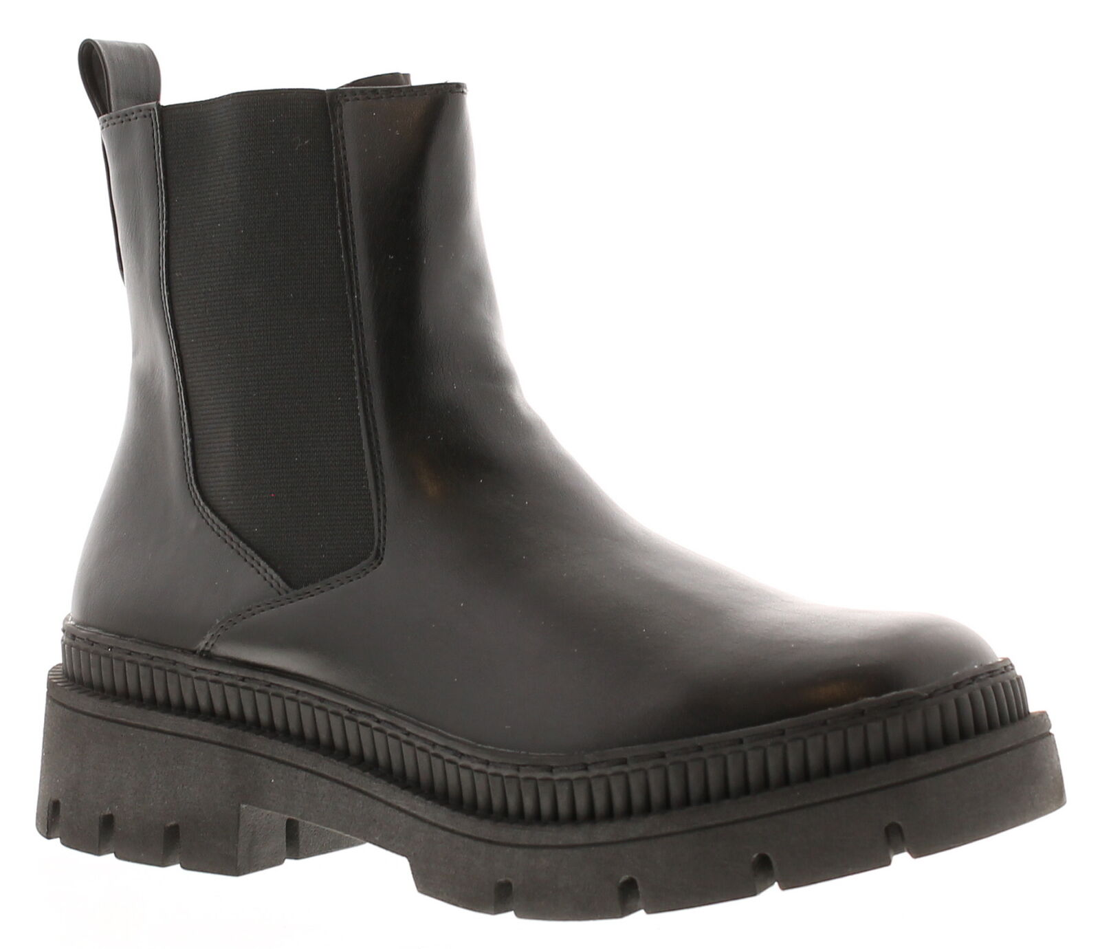 Marco Tozzi Stivali da Donna Caviglia Meadow Slip On Nero Taglia UK 6.5