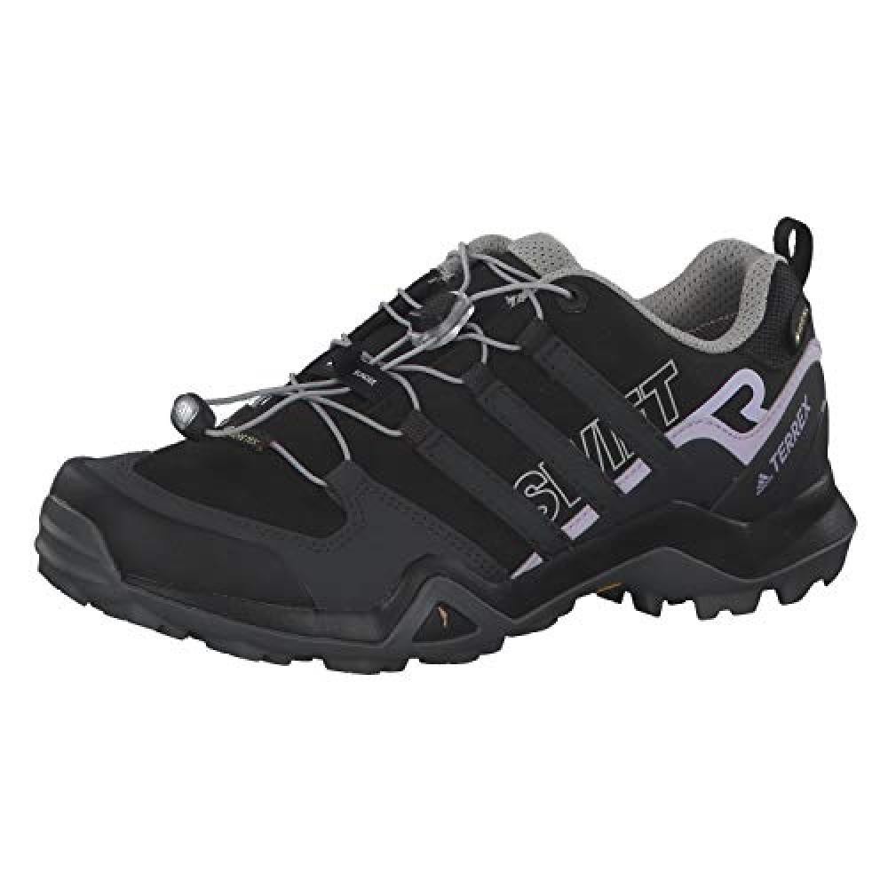 (TG. 36 2/3 EU) adidas Terrex Swift R2 GTX, Stivali da Escursionismo Uomo, Nero