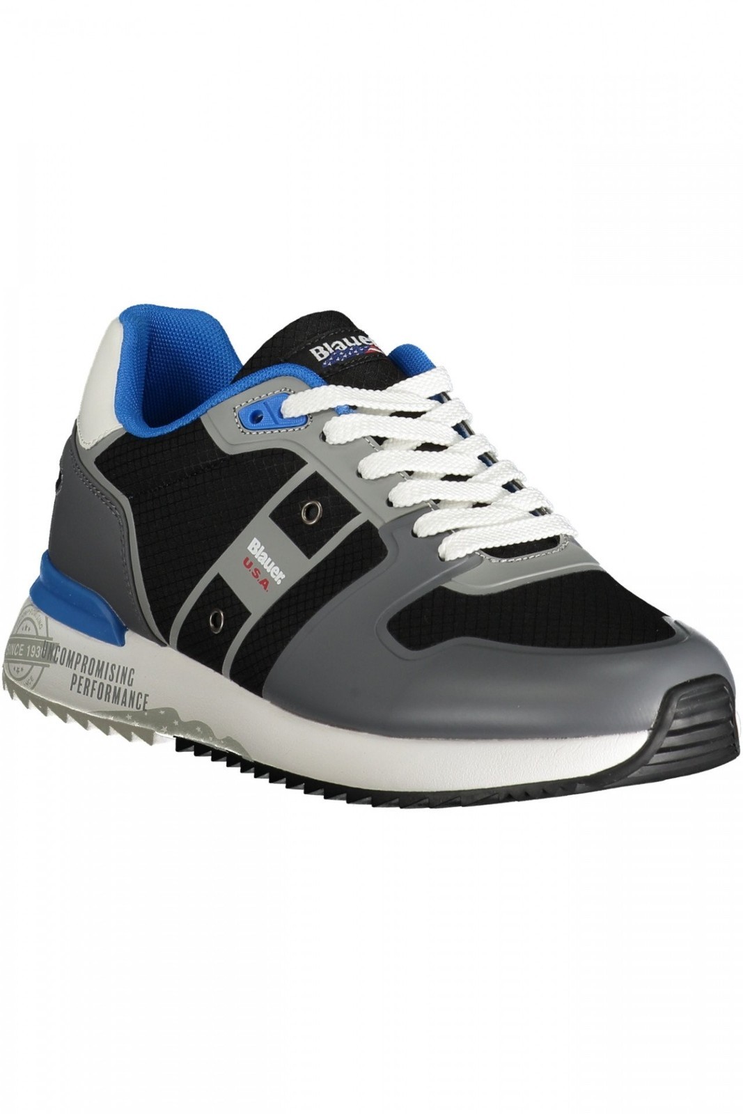 Blauer Calzature Uomo Sneakers Calzatura sportiva Grigio 44 Con Lacci, Dettagli