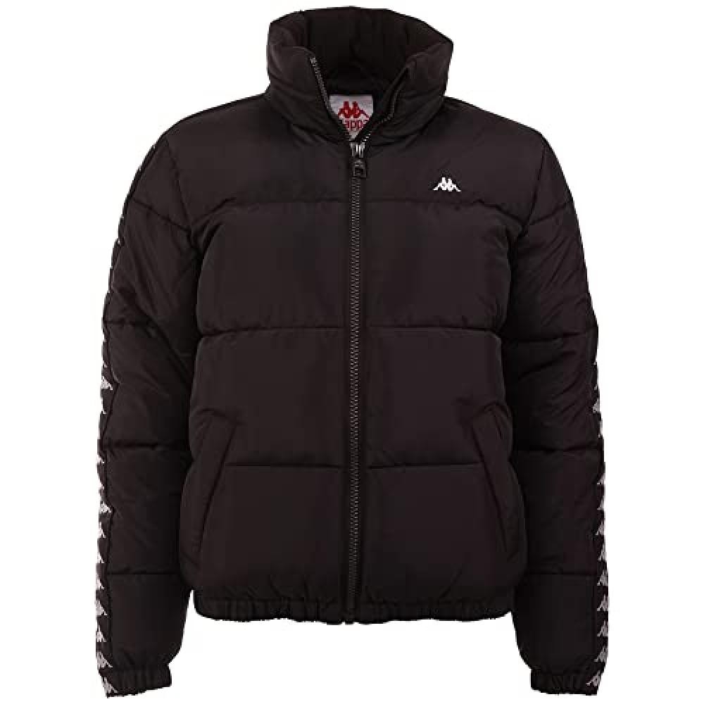 (TG. XL) Kappa Lebana Women, Jacket, Regular Fit Giacca da Allenamento, Caviale,