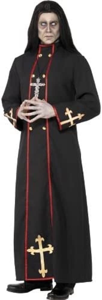 Smiffys Minister of Death Costume, Black (Size M)