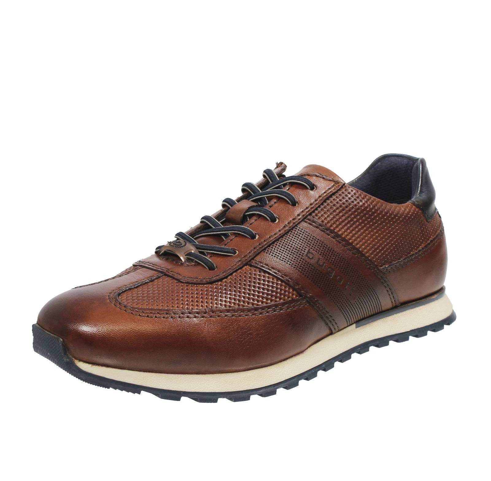 Bugatti Ivar - Sneakers Eleganti In Pelle Marrone - Taglia 46 [30.7cm] Scarpe