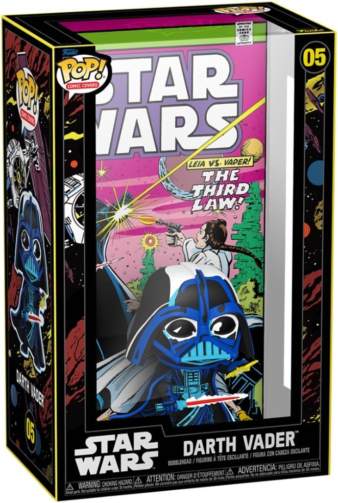7951748 Merchandising Star Wars: Funko Pop! Comic Cover - Darth Vader (1977)