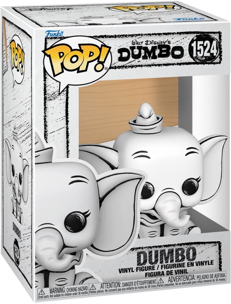 7951750 Merchandising Disney: Funko Pop! - Dumbo - Dumbo (Sketched) (Vinyl Figur