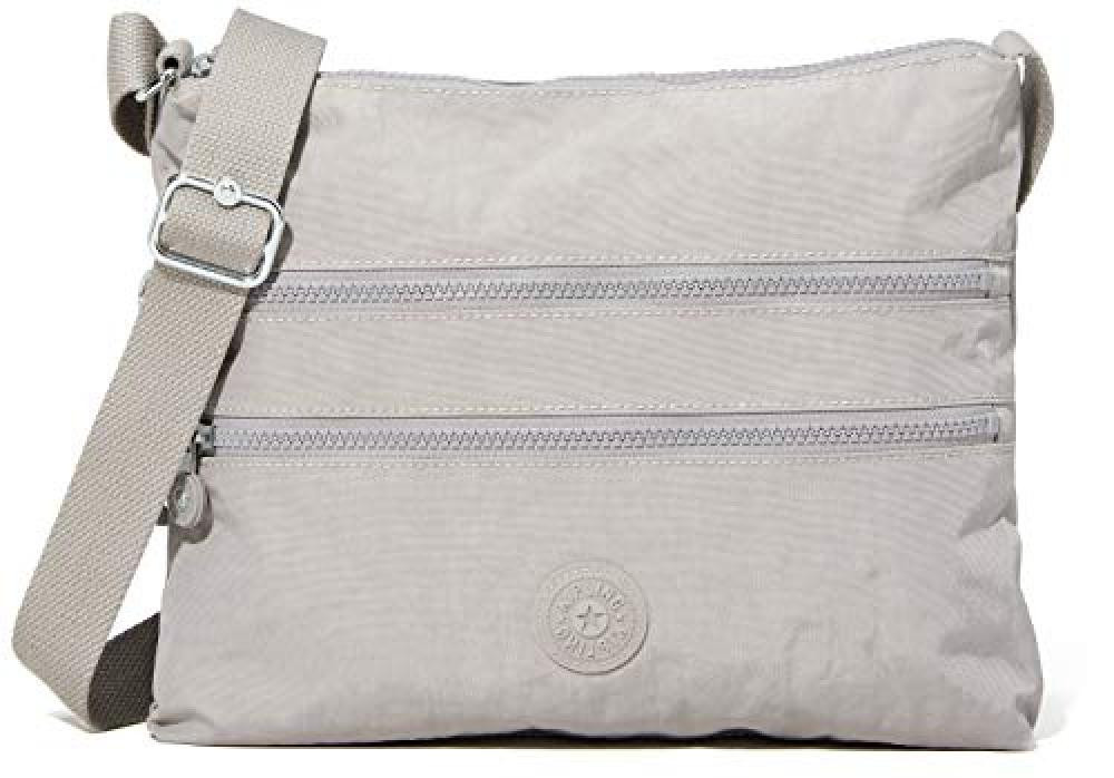 (TG. Taglia unica) Kipling ALVAR, Borse a Tracolla, Donna, Grey Grey, Taglia uni