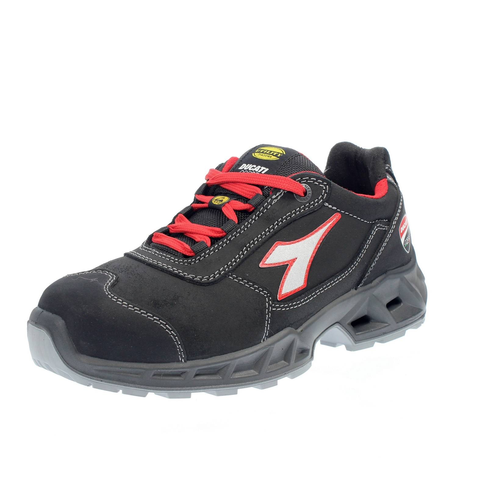 Diadora Utility Shark Engine Low S3s Fo Sr Esd- Antinfortunistiche Nero - Taglia