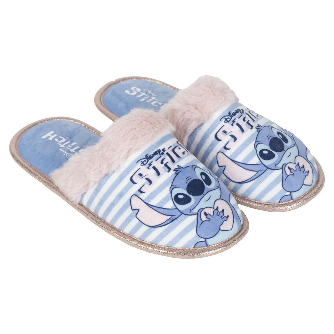 Pantofole Aperta Stitch BLU - T30/31 | FEMMINA CERDà