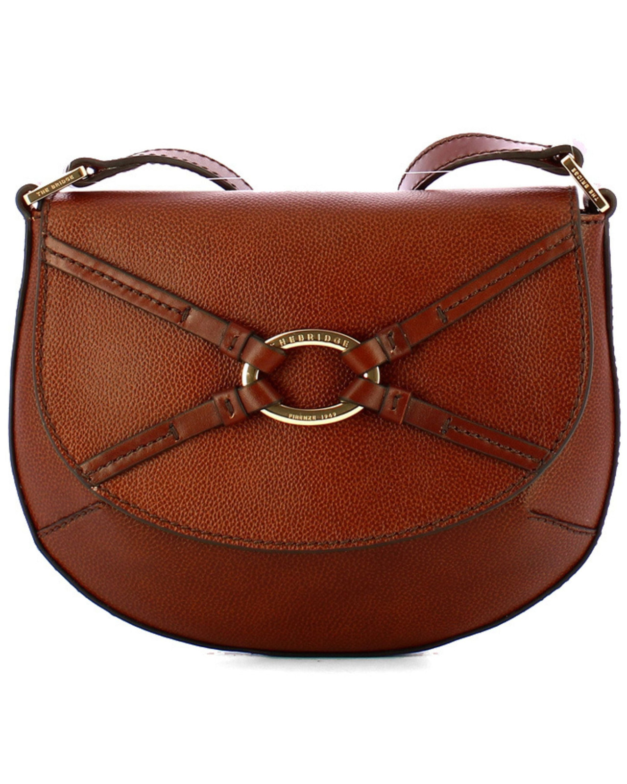 Borsa Tracolla Camera Bag The Bridge 441512Ag Donna Pelle Marrone