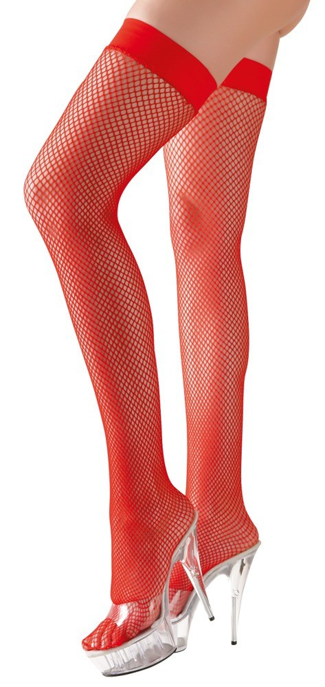 Calze autoreggenti a rete Basic XL