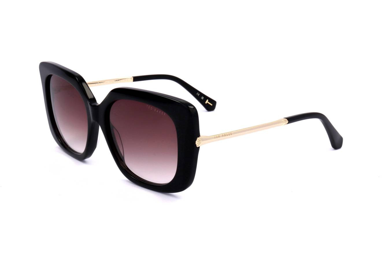 Occhiali da Sole Ted Baker TB1732 001 GLOSS SOLID BLACK 54/16/140 Donna