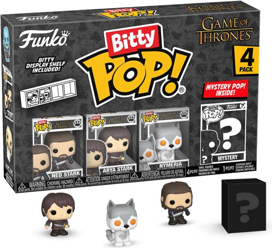7951750 Merchandising Game Of Thrones: Funko Bitty Pop - Ned Stark 4pk