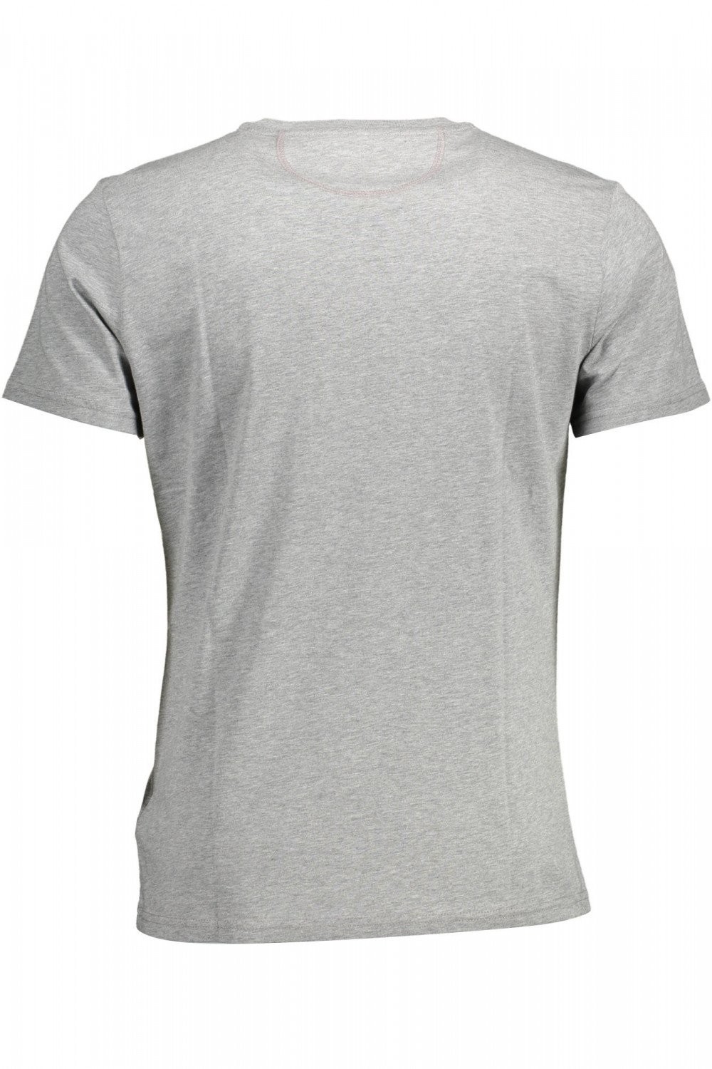 La Martina Abbigliamento Uomo T-shirt maniche corte Grigio XL Regular Fit, Giroc